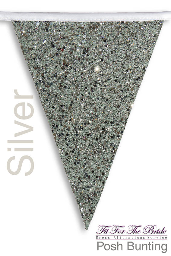 Posh Bunting - Silver